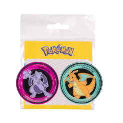 Alternative view of 【IMPACT】寶可夢徽章-超夢、快龍(二入) IMPKML06