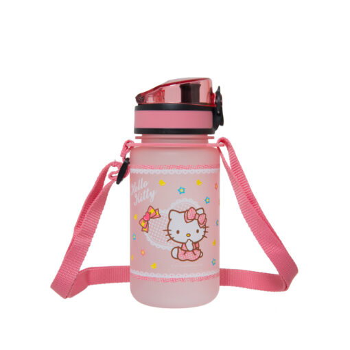 【IMPACT】怡寶 | 時尚學院-凱蒂kitty甜心杯-長背帶(350ml)-粉紅 IMKTB07PK (IMKA)