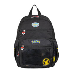 【IMPACT】怡寶 | 寶可夢徽章系列-後背包-黑色 IMQPKM004BK