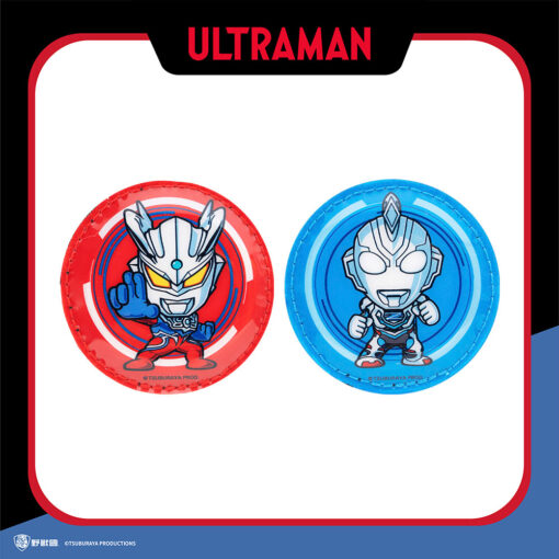 【IMPACT】怡寶 | Ultraman超人力霸王徽章2入1組-傑洛、傑特 IMUTL04