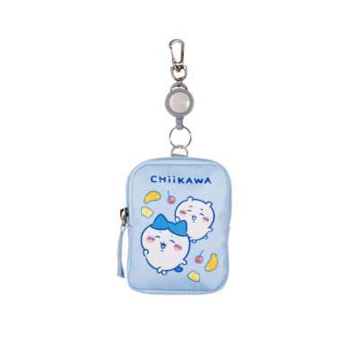【吉伊卡哇】Chiikawa伸縮票卡零錢包-寶藍 IMCHL01LB