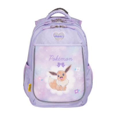【IMPACT】怡寶 | 寶可夢伊布成長型護脊書包-粉紫 IMPKM302PL