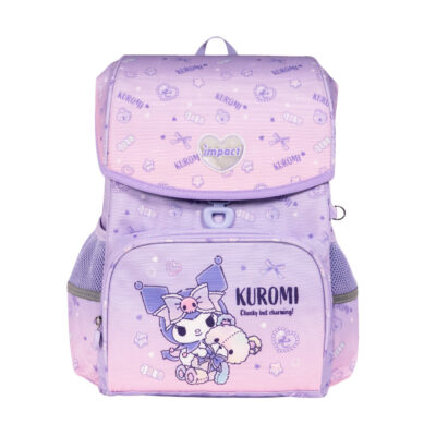 加大版🪄【IMPACT】怡寶 | 酷洛米Kuromi-懸浮磁扣標準型護脊書包- IMKU7093PL