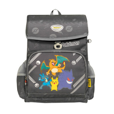 【IMPACT】怡寶 | 寶可夢懸浮磁扣護脊書包-灰色 IMPKM7011GY