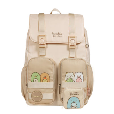 【IMPACT】怡寶 | 角落小夥伴翻蓋後背包#米 IMQSG014BE