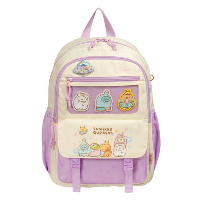 【IMPACT】怡寶 | 角落小夥伴 徽章後背包#米配紫 IMQSG008PL