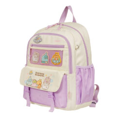 Alternative view of 【IMPACT】怡寶 | 角落小夥伴 徽章後背包#米配紫 IMQSG008PL