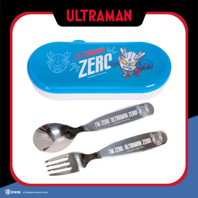 【IMPACT】怡寶 | Ultraman超人力霸王不鏽鋼餐具二件組(湯匙&叉子)IMUTD02SL