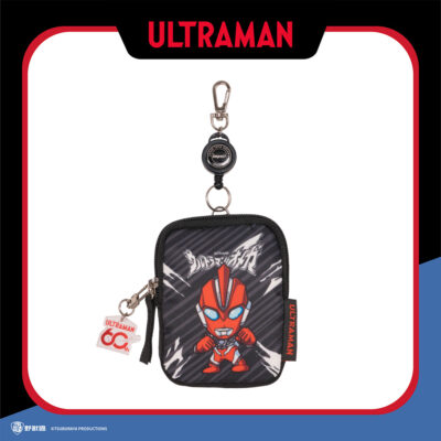 【IMPACT】怡寶 | Ultraman超人力霸王奧米加伸縮票卡零錢包-黑 IMUTL08BK
