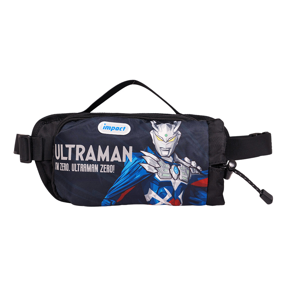 【IMPACT】怡寶 | Ultraman超人力霸王水壺收納單肩包 #黑色  IMQUT004BK (IMKS)