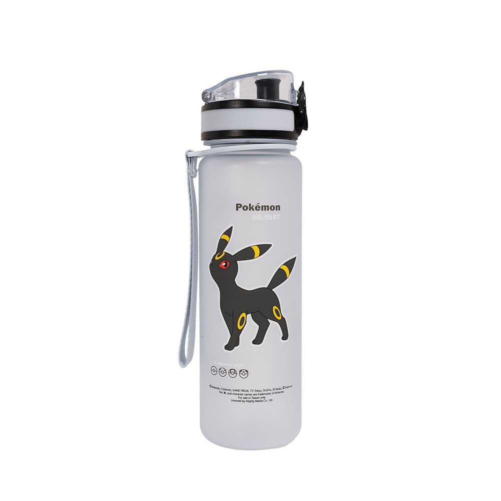 【IMPACT】怡寶 | 寶可夢月亮伊布Tritan水壺/水杯/水瓶(500ML) 附提繩-灰藍 IMPKMB13GB (IMKA)